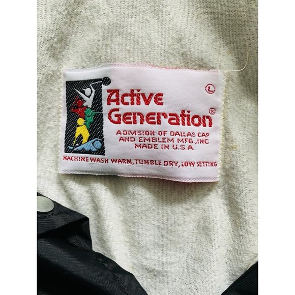 Vintage Rust-Oleum Jacket, Size Large, Black Jacket Rust-Oleum Patch - Picture 5 of 14